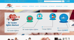 Desktop Screenshot of liderilkyardim.com